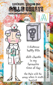 AALL & CREATE STAMP #705 Nurse Dee